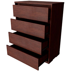 Фото Комод Лайт 4 шухляди Венге