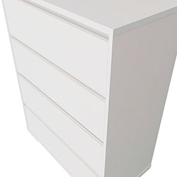 Фото Комод Лайт 4 шухляди Білий