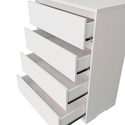 Фото Комод Лайт 4 шухляди Білий