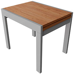 Фото Стіл обідній Корс Дуб Крафт Золотий