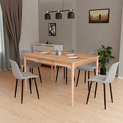 Фото Стіл-трансформер Моно Квадрат Дуб Сонома