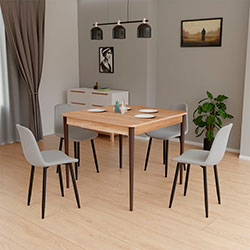 Фото Стіл-трансформер Моно Квадрат Дуб Сонома