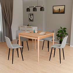 Фото Стіл-трансформер Моно Квадрат Дуб Сонома