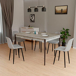 Фото Стіл-трансформер Моно Квадрат Бетон