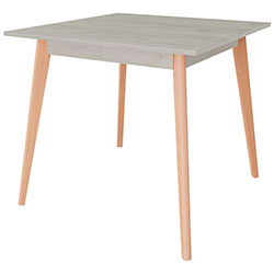 Фото Стіл Бон Квадрат 780 Дуб Крафт Білий