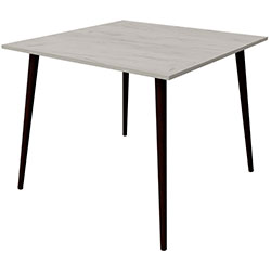 Фото Стіл Лойс Квадрат Дуб Крафт Білий