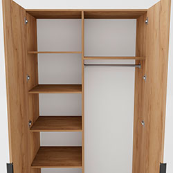 Фото Шафа Сімпл ШРС-1100 Дуб Крафт Золотий