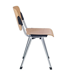 Фото Стілець Era wood chrome