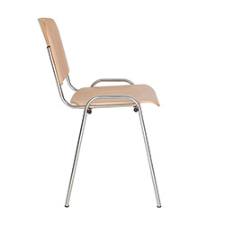 Фото Стілець Iso/Ізо wood chrome