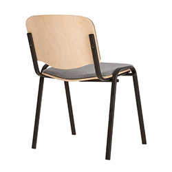 Фото Стілець Iso/Ізо wood plus black