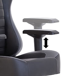 Фото Крісло Hexter XL R4D MPD MB70 01 Grey Black