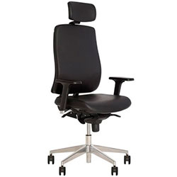 Крісло Absolute R HR BLACK WA ES AL70
