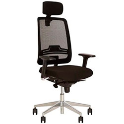 Крісло Absolute R HR NET BLACK EQA AL70