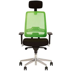 Фото Крісло Absolute R HR NET BLACK WA EQA AL70