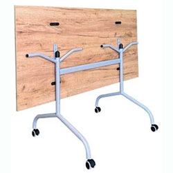 Фото Стіл Runn H18 1400x700 ALU