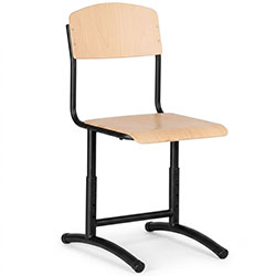 Фото Стілець учнівський Е-273 BR Black