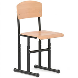 Фото Стілець учнівський E-276 BR Black