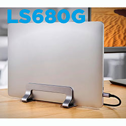 Фото Вертикальна підставка для ноутбука LS680G