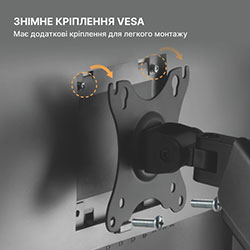 Фото Настільне кріплення для монітора MA502