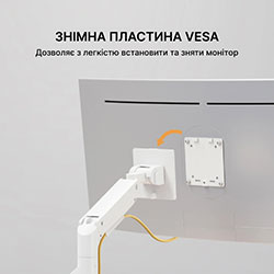 Фото Настільне кріплення для монітора MA801W