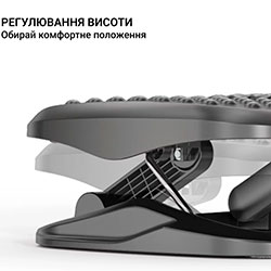 Фото Регульована підставка для ніг FR716