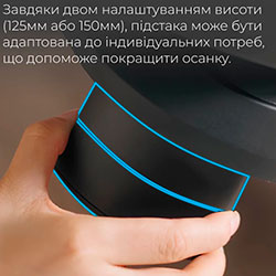 Фото Регульована підставка для ніг FR730