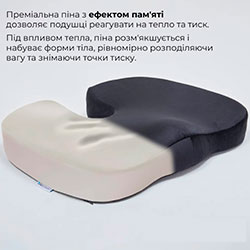 Фото Подушка для сидіння SP750B Black