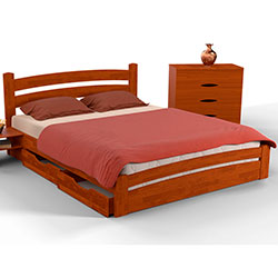 Ліжко Мілана Люкс з шухлядами 80х200