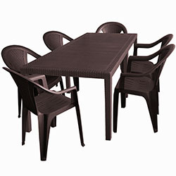 Фото Стіл Queen Коричневий