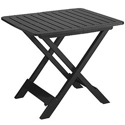 Фото Стіл Tevere розкладний Антрацит