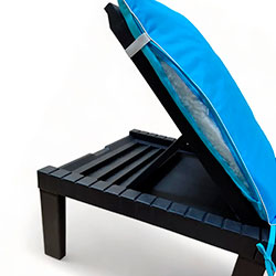 Фото Матрац Trio Блакитний 2306