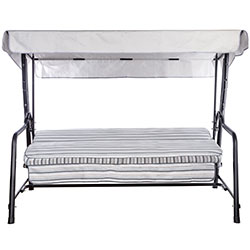 Фото Садова диван-гойдалка Seattle тексілк М-102 + тексілк 2649