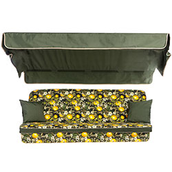 Комплект до гойдалки Virginia тканина лонета Sprite verde/2497