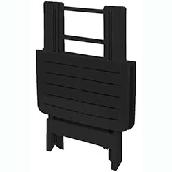 Фото Набір садових меблів стіл Tevere та 2 стільці Birki Антрацит