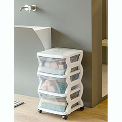 Фото Модульний комод Insieme 3C 3 висувні ящики Білий