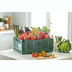 Фото Ящик для зберігання складаний Opla Зелений