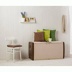 Фото Контейнер Mettitutto Big 350 л 122x56x63h Коричневий