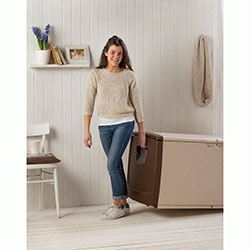 Фото Контейнер Mettitutto Big 350 л 122x56x63h Коричневий