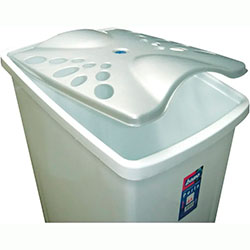 Фото Кошик для білизни 45л Perla Білий