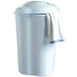 Кошик для білизни 55л Nuvola Білий