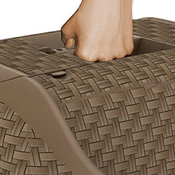 Фото Закритий туалет для котів Prive’ Сіро-бежевий