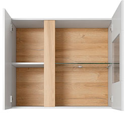 Фото Вітрина навісна Арко / Arco 2-дверна 2D1W/96