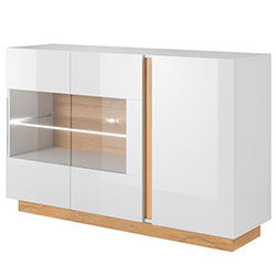 Фото Комод з вітриною Арко / Arco 3-дверний 3D2W/138