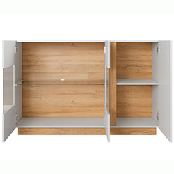 Фото Комод з вітриною Арко / Arco 3-дверний 3D2W/138