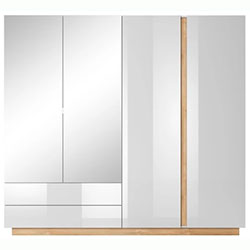 Фото Шафа для одягу Арко / Arco 4-дверна з дзеркалом 4D2S/220