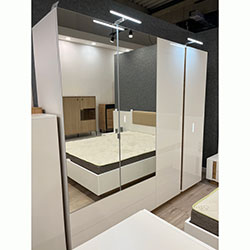 Фото Шафа для одягу Арко / Arco 4-дверна з дзеркалом 4D2S/220