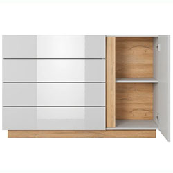 Фото Комод Арко / Arco 1-дверний з 4 шухлядами 1D4S/138