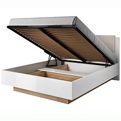 Фото Ліжко Арко / Arco 160x200 з м’яким узголів’ям двоспальне