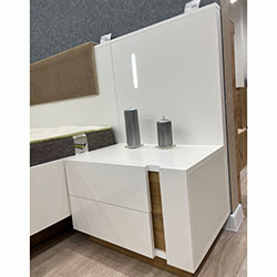 Фото Тумби приліжкові 2 шт. з підсвіткою Арко / Arco з 4 шухлядами 2S/60