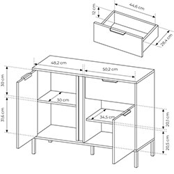 Фото Комод Ларс / Lars 2DS/104